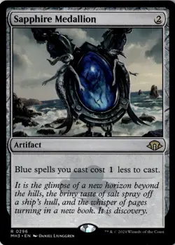 Sapphire Medallion Modern Horizons 3 Regular NM R 0296 - Image 1