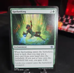 MTG - Spelunking - LCI 0213 - Lost Caverns of Ixalan - Magic the Gathering NM - Image 1