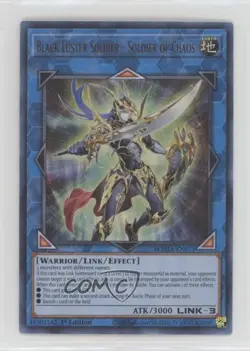 Black Luster Soldier - of Chaos 1st Ed. YuGiOh Magnificent Mavens #MAMA-EN073 - Image 1