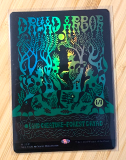 Dryad Arbor (2281) FOIL - FANTASTIC Condition - Secret Lair Drop Foil NM MTG - Image 1