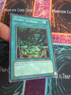 Yugioh Giant Trunade SRL-EN048 Super Rare Unlimited Moderately Played - Image 2