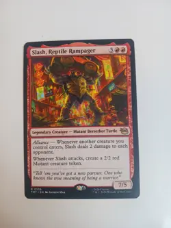NM Slash, Reptile Rampager, MTG, TMNT, Magic the Gathering, 108 - Image 1