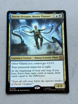 1x Doctor Octopus, Master Planner - FOIL #128 MTG Marvel's Spider-Man - NM / M - Image 1