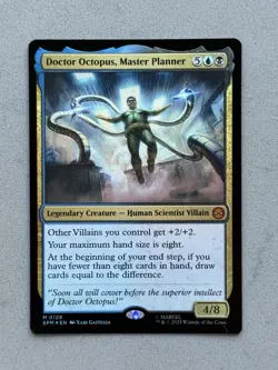 1x Doctor Octopus, Master Planner - FOIL #128 MTG Marvel's Spider-Man - NM / M - Image 3