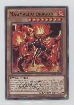 Magmacho Dragon 1st Ed. YuGiOh Phantom Nightmare #PHNI-EN025 - Image 1