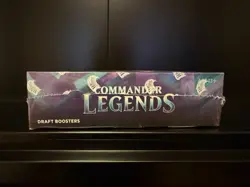 Magic The Gathering Commander Legends Draft Booster Box Factory Sealed English - Image 3