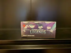 Magic The Gathering Commander Legends Draft Booster Box Factory Sealed English - Image 4