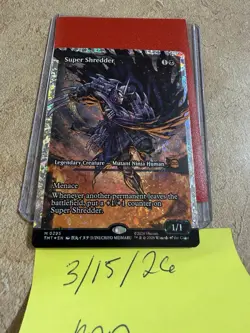 Super Shredder (Fractured Foil Showcase) Teenage Mutant Ninja Turtles Foil - Image 1