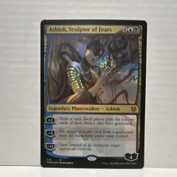 Wizards Ashiok, Sculptor of Fears Planeswalker Theros Beyond Death Foil 274 - Image 1