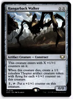 Hangarback Walker NM EOC Commander: Edge of Eternities MTG - Image 1