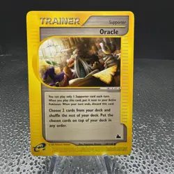 Pokemon Tcg Oracle Trainer Skyridge 138/144 Non-holo LP - Image 1