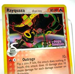 Rayquaza Delta Species (26/110) - Pokemon TCG Trading Card - Reverse Holographic - Image 4