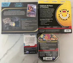 Pokemon TCG Bundle Card Set Mega Evolution Phantasmal Flames + Boosters NEW SEAL - Image 2