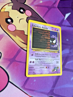 Sabrina's Gastly - 96/132 [Gym Challenge] Pokemon TCG - Vintage - NM - Image 2