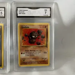 Bundle of Vintage Pokemon Wizard of the Coast Trading Cards, Holos and Graded - Image 5