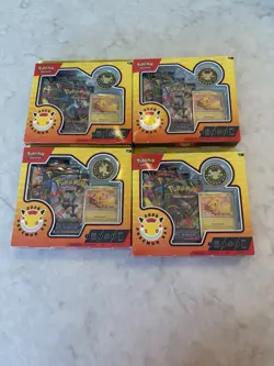 Four Pokemon TCG Pokemon Day 2026 Collection Box 30th Anniversary Box’s - Image 2