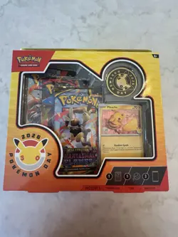Four Pokemon TCG Pokemon Day 2026 Collection Box 30th Anniversary Box’s - Image 3