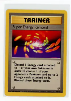 Pokemon Base Set #079/102 Super Energy Removal - Image 1