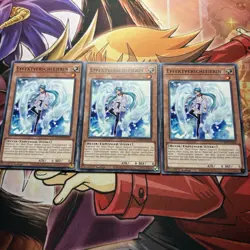 Yugioh! Playset 3x Effektverschleierin Common - SDWD-DE018 1. Auflage - Deutsch - Image 1