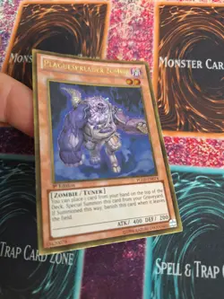 Yugioh Plaguespreader Zombie PGLD-EN074 Gold Rare 1st Edition Near Mint - Image 2