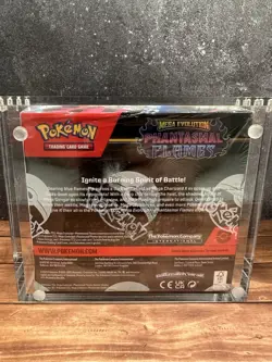 Pokemon TCG: Phantasmal Flames Factory Sealed Booster Box w/ Acrylic Case! - Image 3