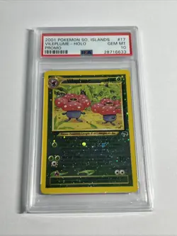 Pokemon Vileplume Southern Islands Holo Promo #17 PSA 10 Gem Mint - Image 1