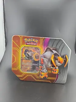 Pokemon Paradox Clash Tin, Iron Boulder EX edition, BRAND NEW FACTORY SEALED - Image 1