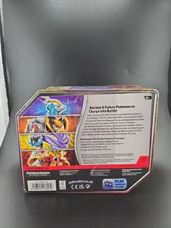Pokemon Paradox Clash Tin, Iron Boulder EX edition, BRAND NEW FACTORY SEALED - Image 2