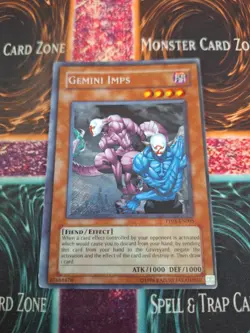 Yugioh Gemini Imps PP01-EN005 Secret Rare Unlimited Lightly Played - Image 1