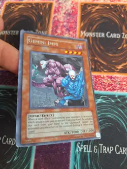 Yugioh Gemini Imps PP01-EN005 Secret Rare Unlimited Lightly Played - Image 2
