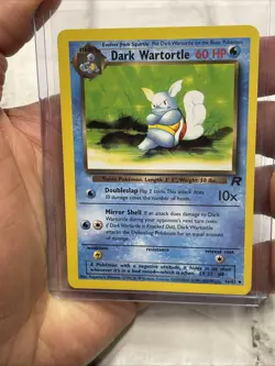 1999-2000 Pokemon TCG Dark Wartortle 46/82 Team Rocket Unlimited NM Vtg Vintage - Image 1