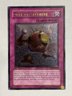 Security Orb GLAS-FR089 Ultimate Rare 1st Edition French Very Light Play YuGiOh! - Image 1