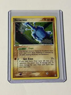 Pokemon TCG Heracross EX Team Rocket Returns 43/109 Reverse Holo Stamped 2004 - Image 1