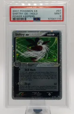 Pokemon EN Power Keepers Shiftry Ex Holo 97/108 PSA MT 9 - Image 1