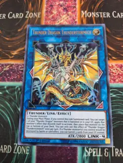 Yugioh Thunder Dragon Thunderstormech DUPO-EN030 Ultra Rare 1st Edition NM - Image 1