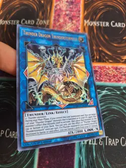 Yugioh Thunder Dragon Thunderstormech DUPO-EN030 Ultra Rare 1st Edition NM - Image 2