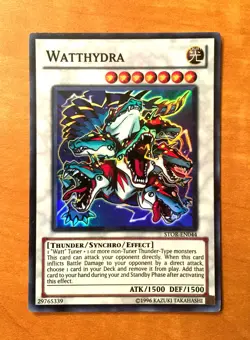 Yugioh Watthydra STOR-EN044 Super Rare Unlimited VLP-NM - Image 1
