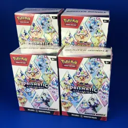 Pokemon TCG: Prismatic Evolutions Booster Bundle (x4) NEW & SEALED - Image 1