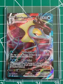 Inteleon VMAX 050/192 SWSH Rebel Clash Full Art Ultra Rare Holo Pokemon 2020 - Image 1