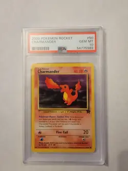 Pokemon TCG Charmander Team Rocket 50 Regular Unlimited Common - Image 1