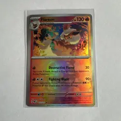 Pokemon TCG Flareon (Master Ball Pattern) 013/131 Prismatic Evolutions - Image 1