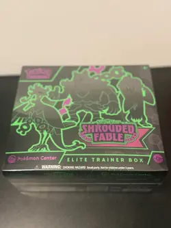 Pokemon Scarlet & Violet Shrouded Fable Elite Trainer Box Perrin Pokemon Center… - Image 1