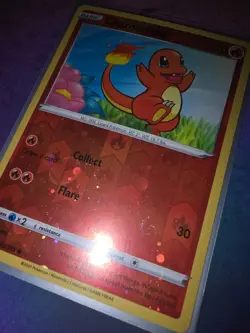 Charmander 023/185 - Pokemon TCG Reverse Cosmos Holo - Swirl PROMO LP - Image 2