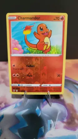 Charmander 023/185 - Pokemon TCG Reverse Cosmos Holo - Swirl PROMO LP - Image 4