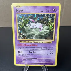 Mew 53/108 Holo Rare XY Evolutions Pokemon TCG 2016 LP- - Image 1