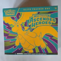 Pokemon Mega Evolution Ascended Heroes Elite Trainer Box Booster Dragonite Zekr… - Image 1