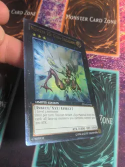 Yu-Gi-Oh! Number 20: Giga-Brilliant ZTIN-ENV02 Limited Ultimate Rare NM - Image 2