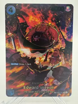 Edward Weevil (SP) EB01-023 - The Azure Sea’s Seven - OP14 One Piece TCG - Image 1