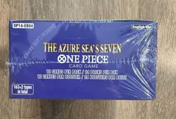 One Piece The Azure Sea’s Seven TCG OP14-EB04 English Booster Box New Sealed - Image 2