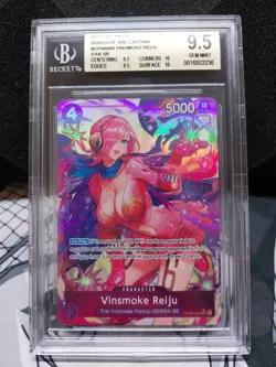 2024 One Piece Wings Of The Captain Vinsmoke Reiju Alt Art Bgs 9.5 Op06-069 - Image 1